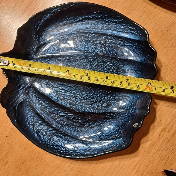 Glass Platters Pumpkin Plate Set Of 2 - Picture 6 of 10